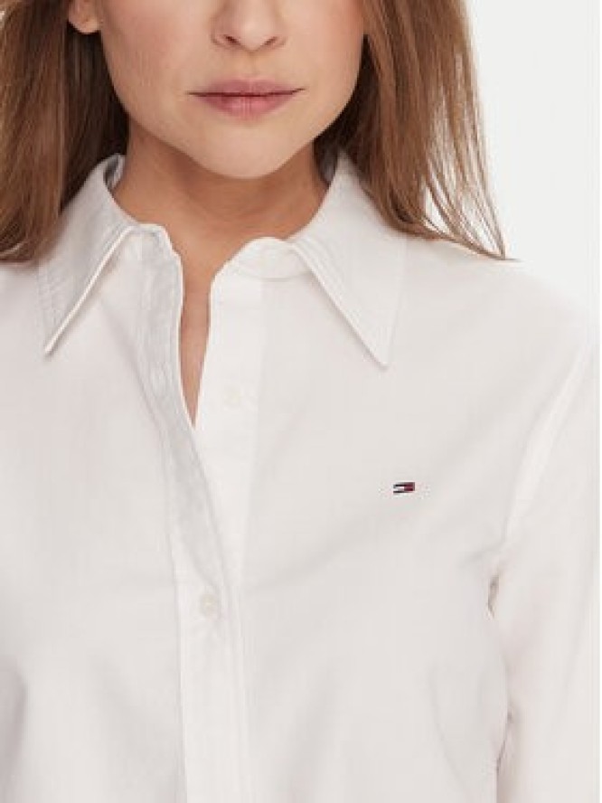 Tommy Hilfiger Koszula WW0WW46111 Biały Relaxed Fit