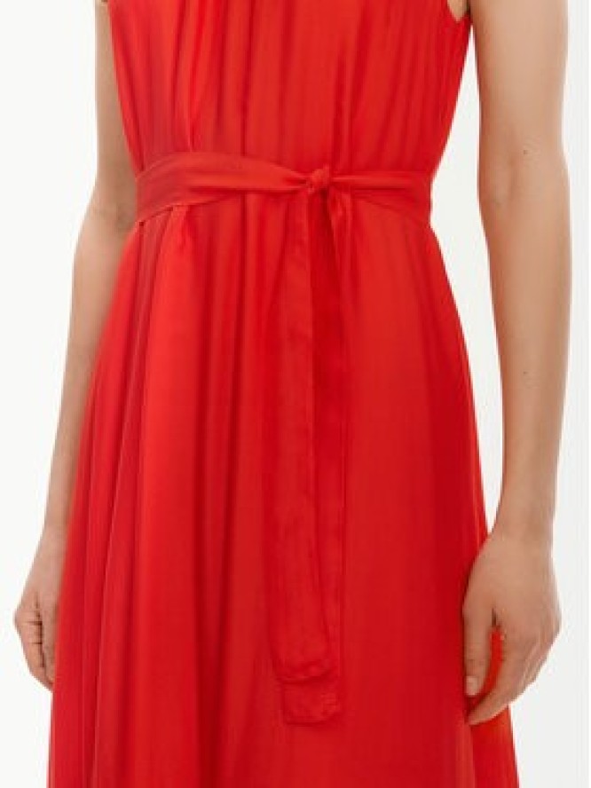 Haveone Sukienka letnia AFF-N004 Pomarańczowy Loose Fit