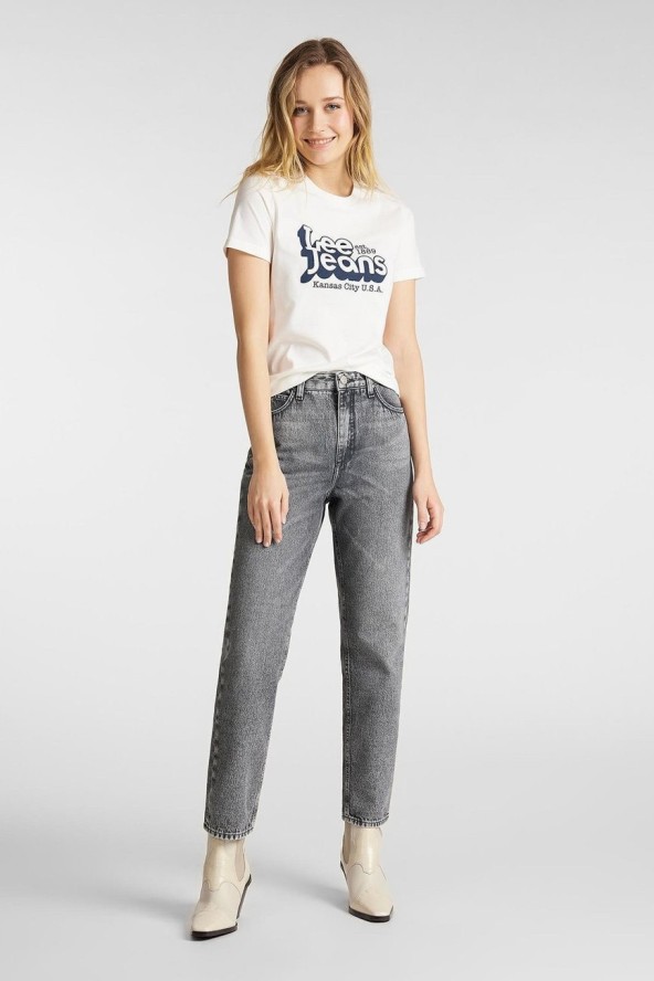 LEE CAROL DAMSKIE SPODNIE JEANSOWE GREY SARANDON L30JGFZN 112106465