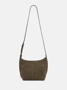 Liebeskind Berlin Skórzana torebka "Demi" w kolorze khaki - 19 x 20 x 10 cm rozmiar: onesize