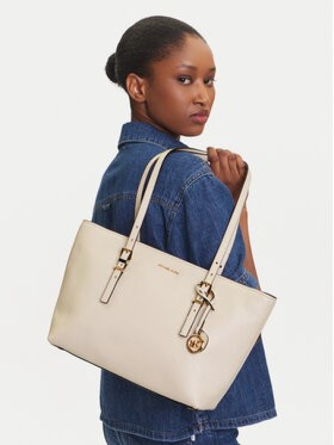 MICHAEL Michael Kors Torebka Quinn 30T5GQNT2L Écru