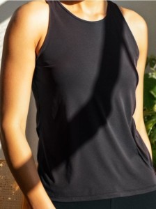 Sportowy top Gym Hard - brązowy