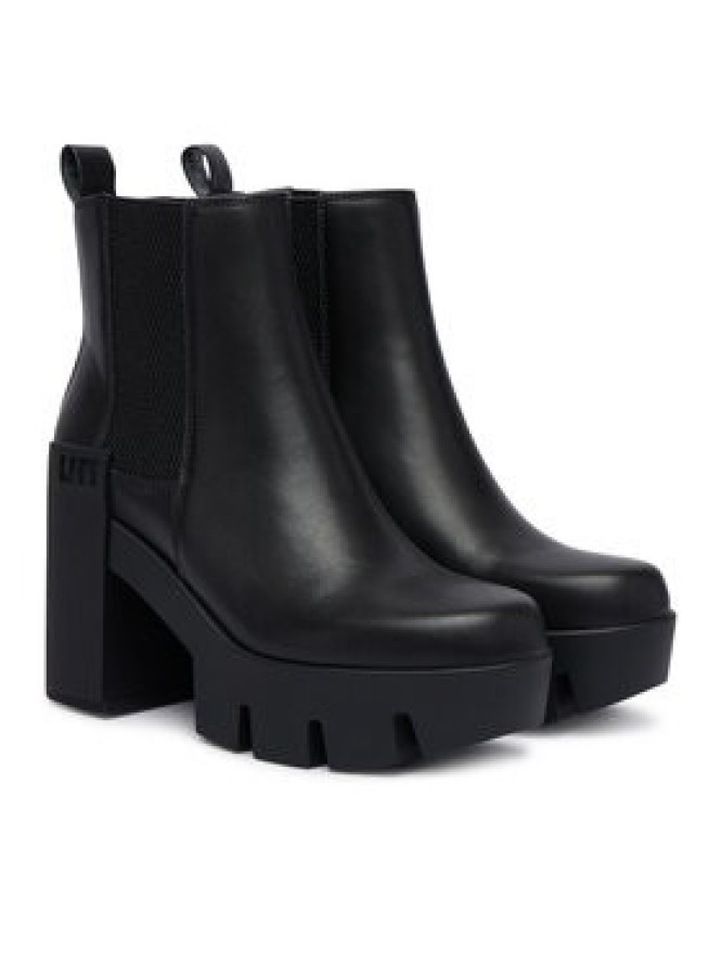 United Nude Botki Grip Chelsea Mid V 110330116 Czarny