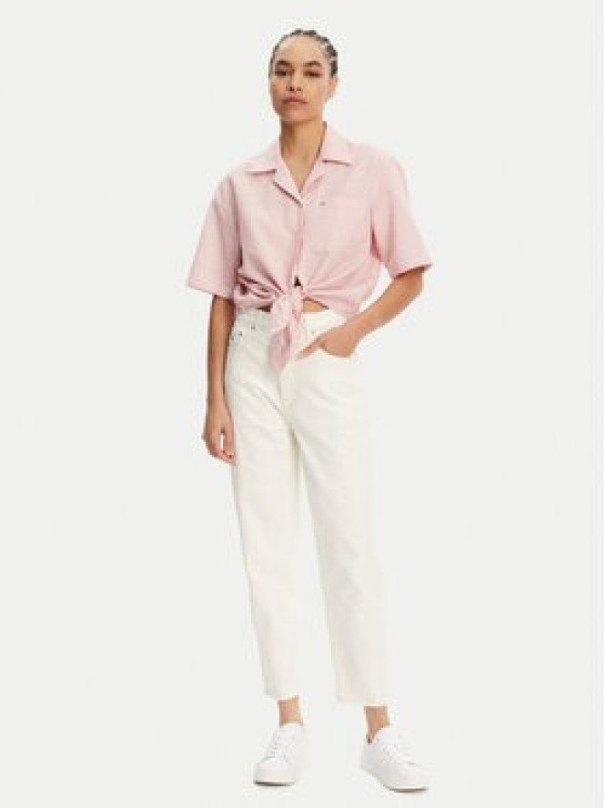 Tommy Jeans Koszula DW0DW20286 Różowy Regular Fit