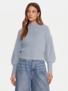Guess Sweter W4BR25 Z3BH0 Niebieski Regular Fit