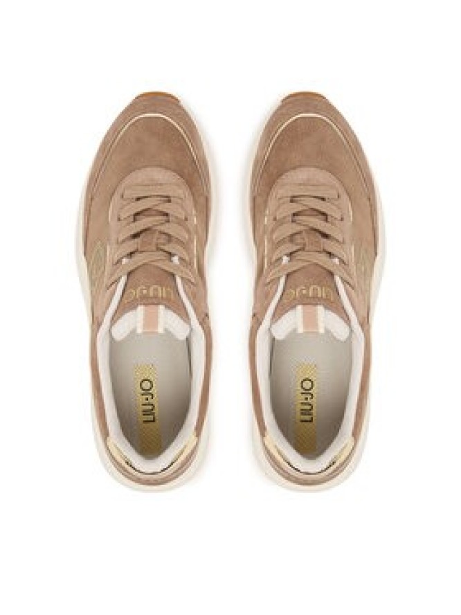 Liu Jo Sneakersy Stardust 01 BF6029 PX911 Brązowy
