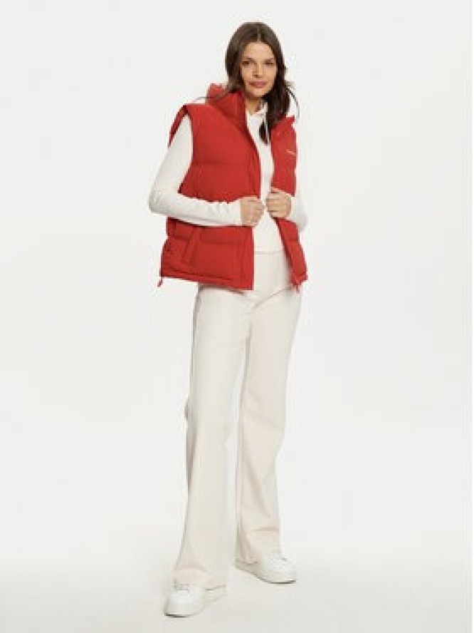 Guess Jeans Bezrękawnik W4BN59 WGII2 Czerwony Regular Fit