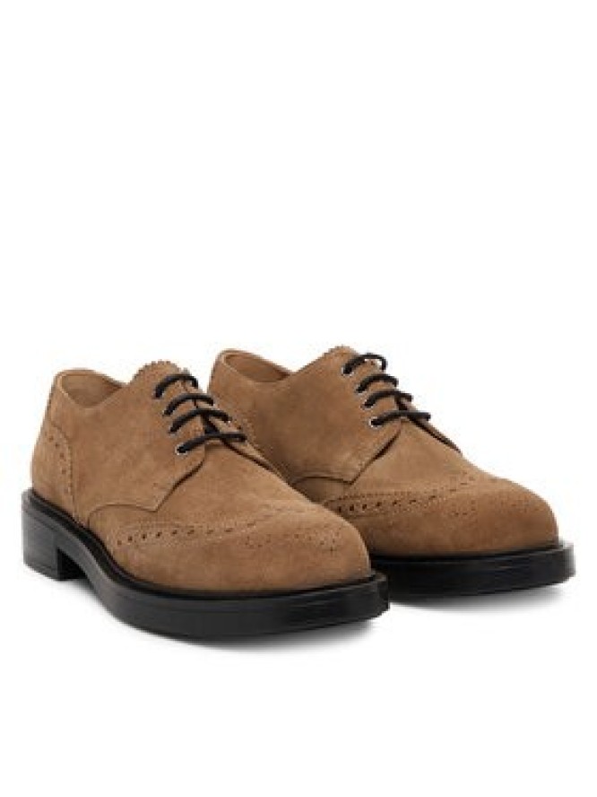 Pollini Oxfordy SA10273G1NTF0135 Brązowy