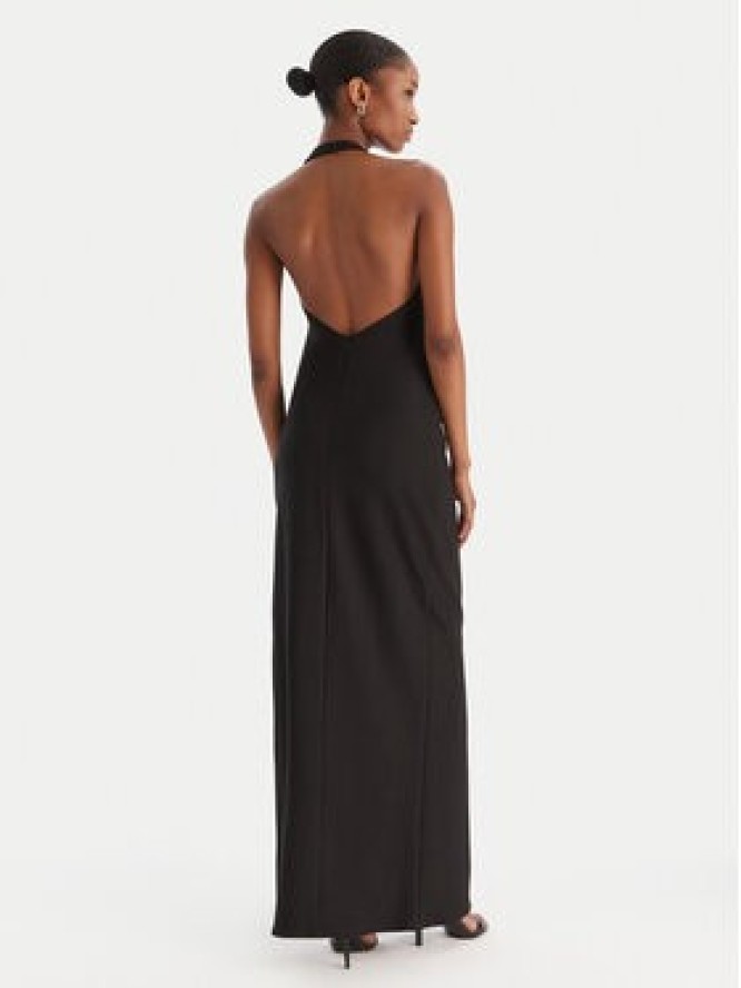 Eleh Sukienka wieczorowa EFW250216 Czarny Regular Fit