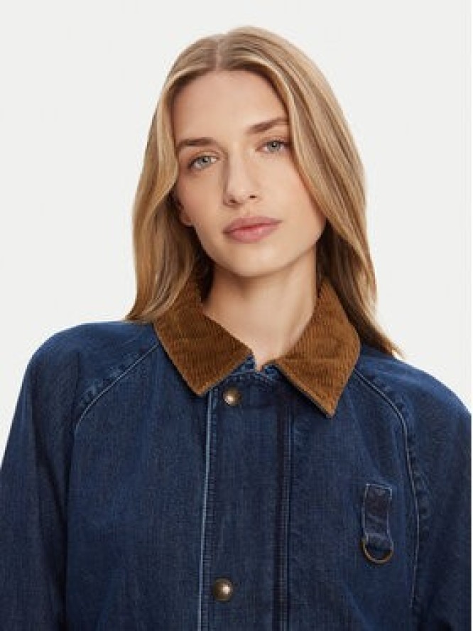 Polo Ralph Lauren Kurtka jeansowa 211971233001 Niebieski Oversize