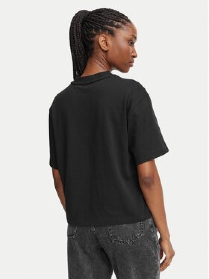 HUGO T-Shirt Duslant 50570677 Czarny Oversize
