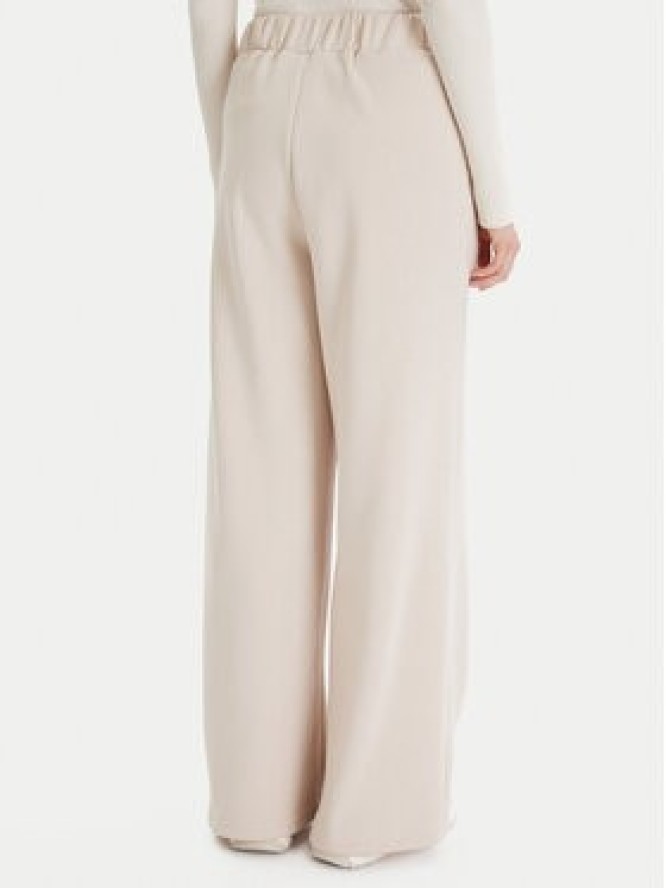 Vero Moda Spodnie dresowe Daisy 10338102 Beżowy Wide Leg