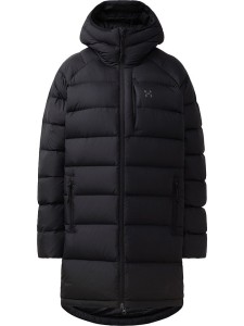 Haglöfs Płaszcz puchowy "Rosson Down" w kolorze czarnym rozmiar: XXL