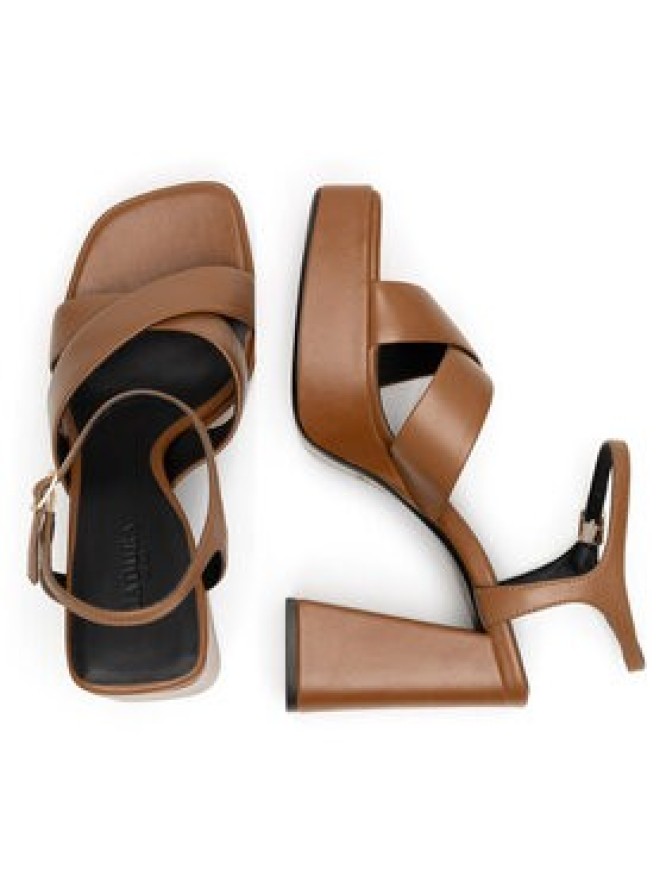 Badura Sandały ODIL-V21568-933-2 Brązowy