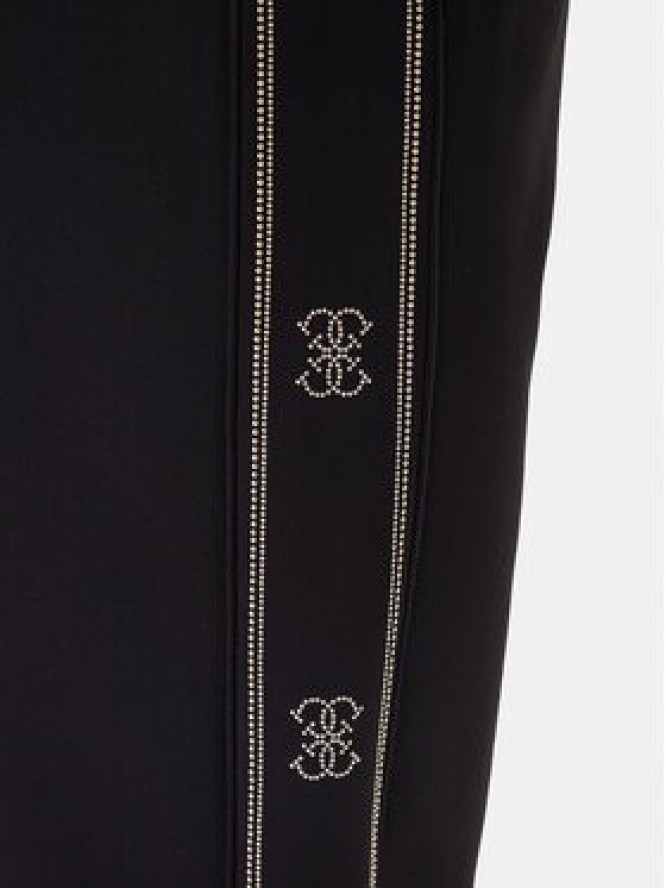 Guess Spodnie dresowe V5BB23 KCX22 Czarny Wide Leg