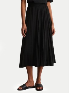 Marc O'Polo Spódnica plisowana 506 2123 18017 Czarny Regular Fit