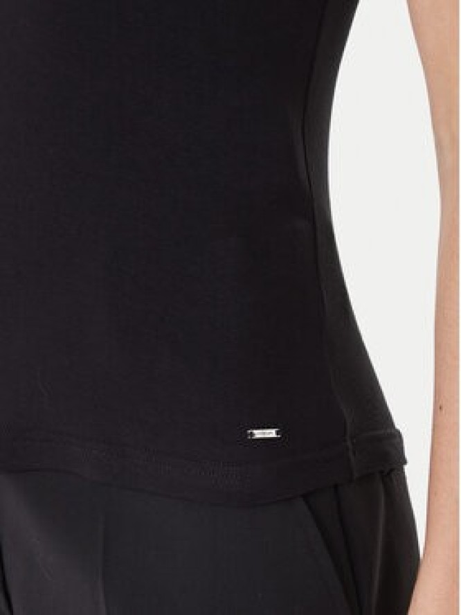 Morgan Top 242-DNAE Czarny Slim Fit