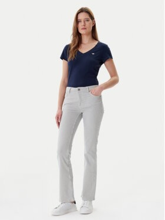 Mustang T-Shirt Beverly 1016517 Granatowy Slim Fit