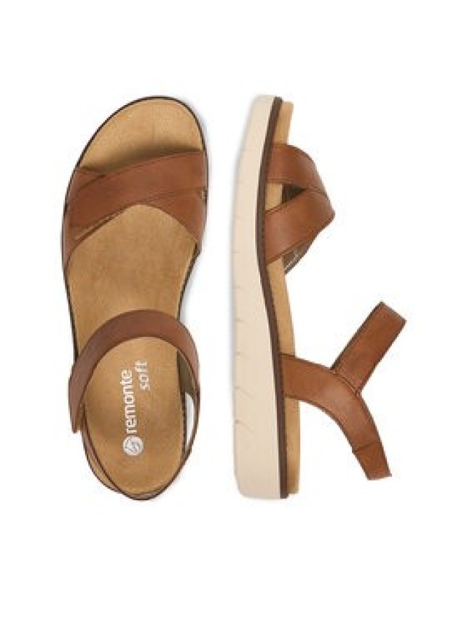 Remonte Sandały CEO-D2049-22 Brązowy