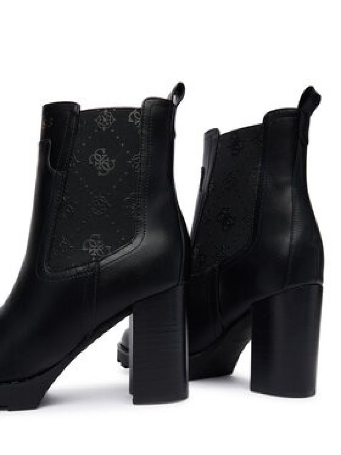 Guess Botki FLFNLL ELE10 Czarny