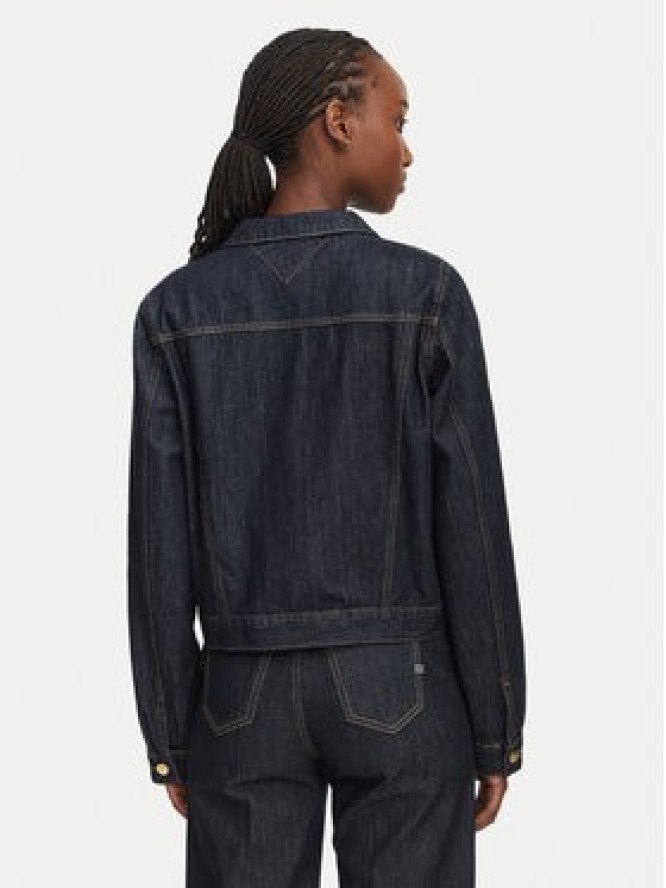 Tommy Hilfiger Kurtka jeansowa Lady WW0WW50002 Granatowy Regular Fit