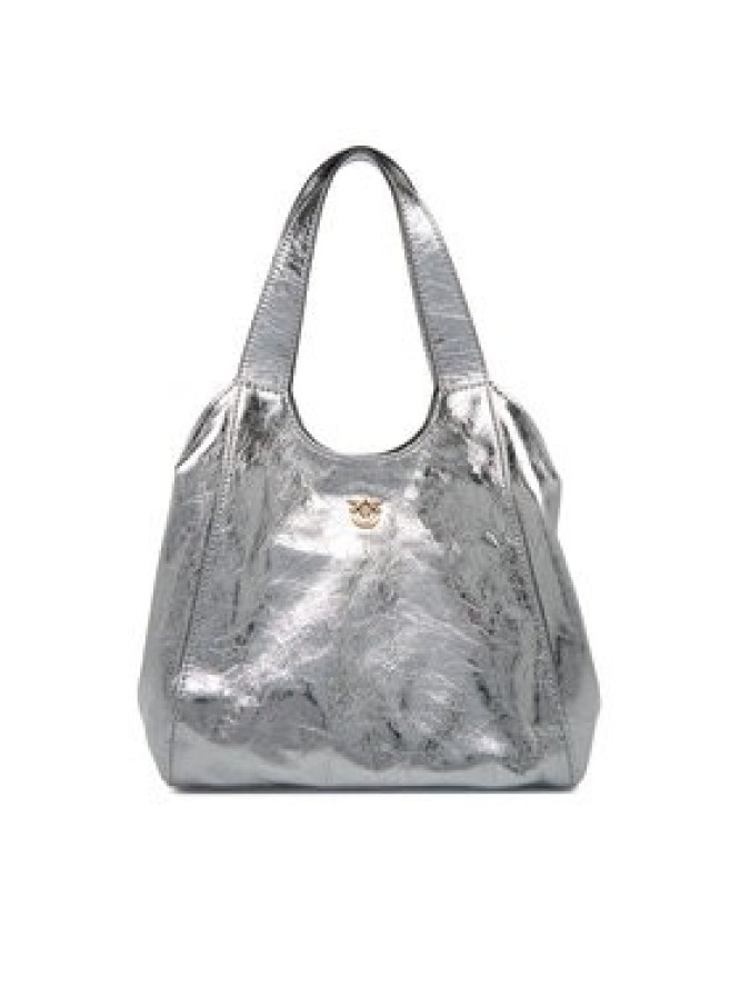 PINKO Torebka Tote Mini Bag AI 25-26 PLTT 104645 A2OT Srebrny
