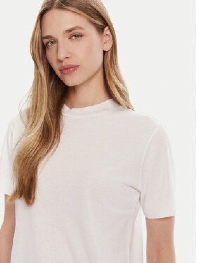 Calvin Klein T-Shirt LV044B206G Biały Regular Fit