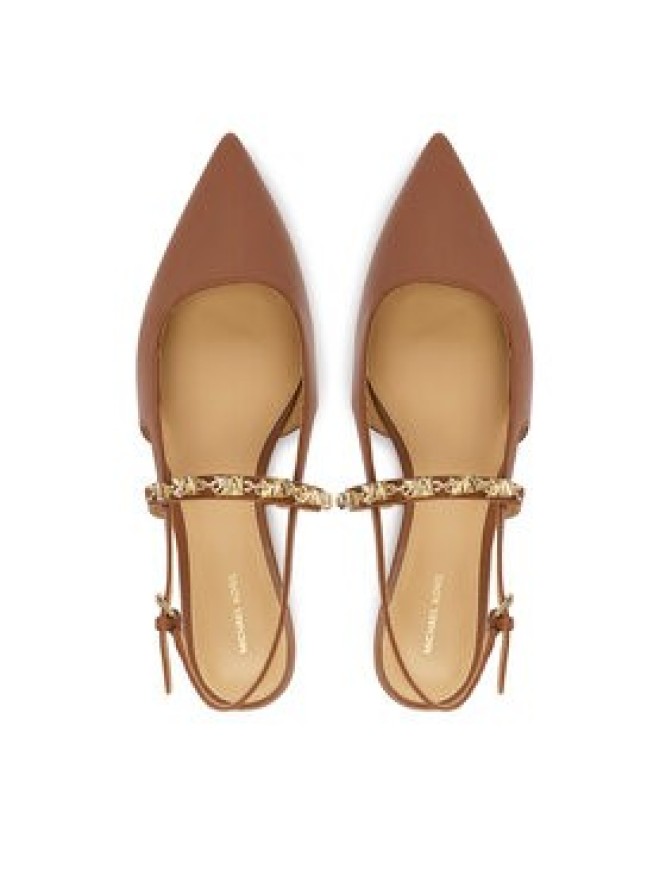 MICHAEL Michael Kors Baleriny Dina 40R6DIFP2L Brązowy