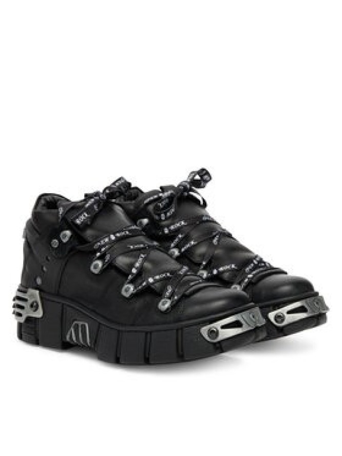 NEW ROCK Sneakersy M-WALL106NSHLACE-C2 Czarny