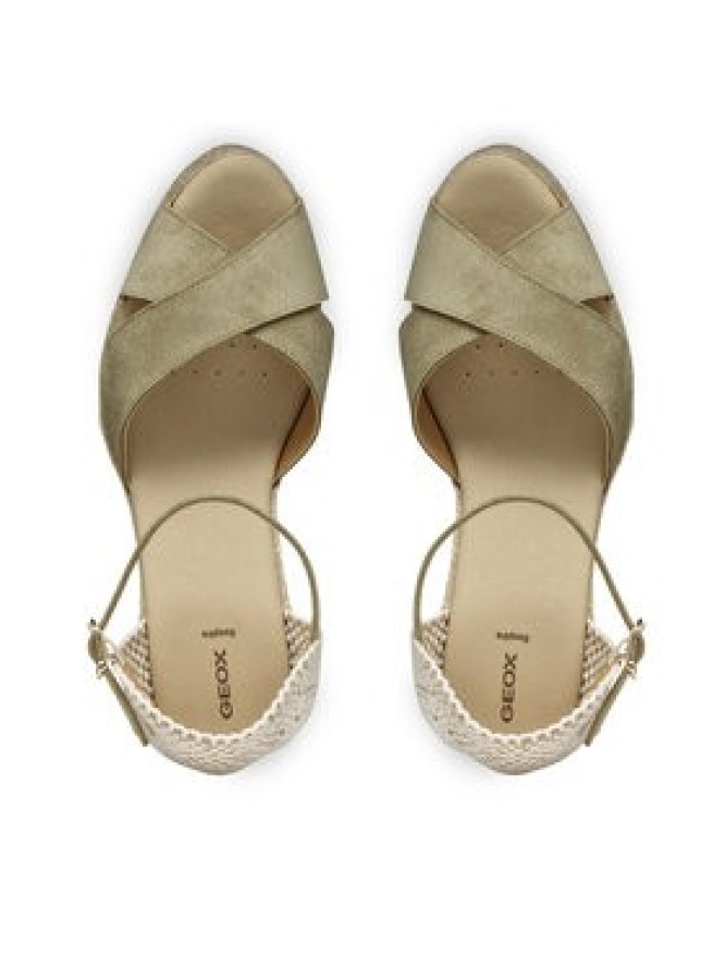 Geox Espadryle D Gelsa Low D45NGA 00022 C3704 Khaki