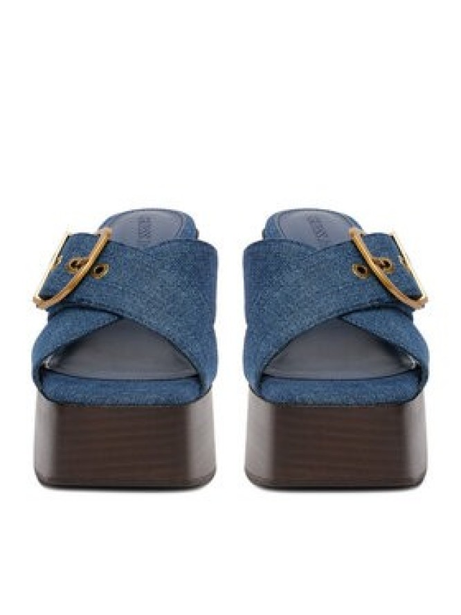 Guess Jeans Klapki CEO-JD421-3 Niebieski