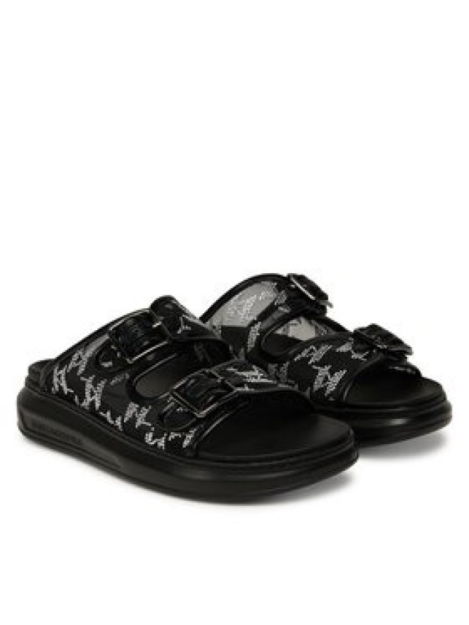 KARL LAGERFELD Klapki Kapri Slide KL62505A Czarny