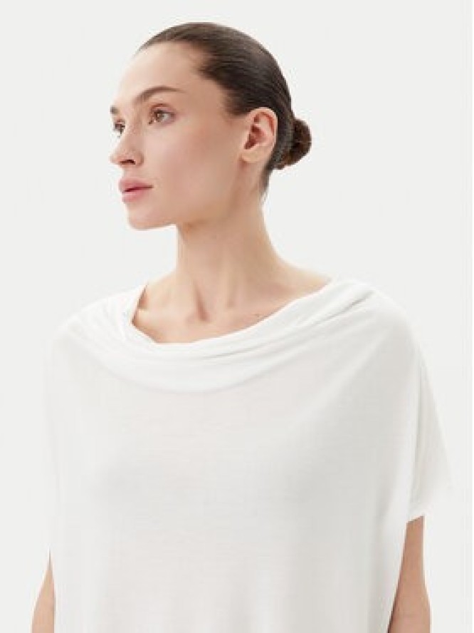 Bruuns Bazaar Bluzka Ginae BBW4362 Biały Regular Fit