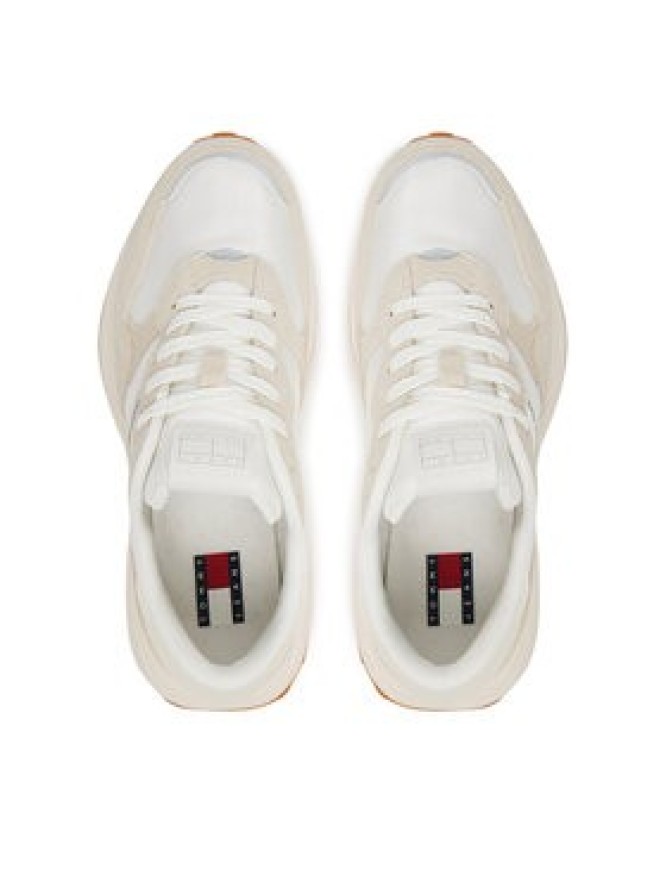 Tommy Jeans Sneakersy Tjw Cleated Runner EN0EN02788 Biały