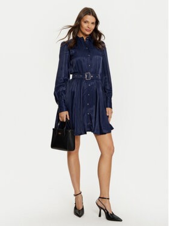 Marciano Guess Sukienka koktajlowa 5RGK22 7169A Granatowy Regular Fit