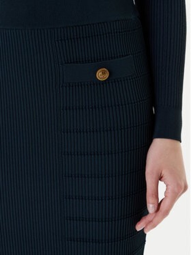 Guess Spódnica ołówkowa W5YD66 Z0130 Zielony Slim Fit