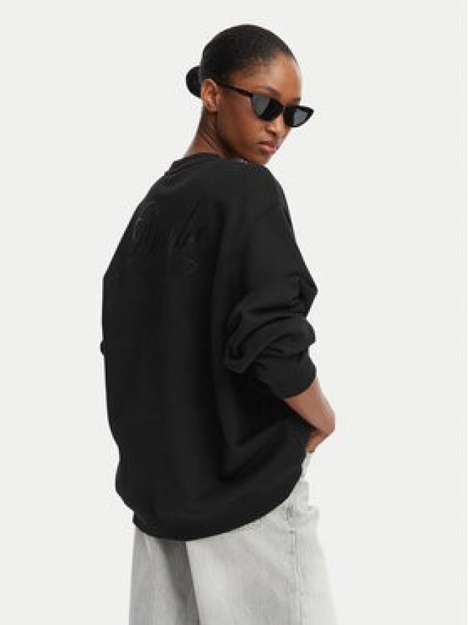 HUGO Bluza Classic 50566576 Czarny Regular Fit