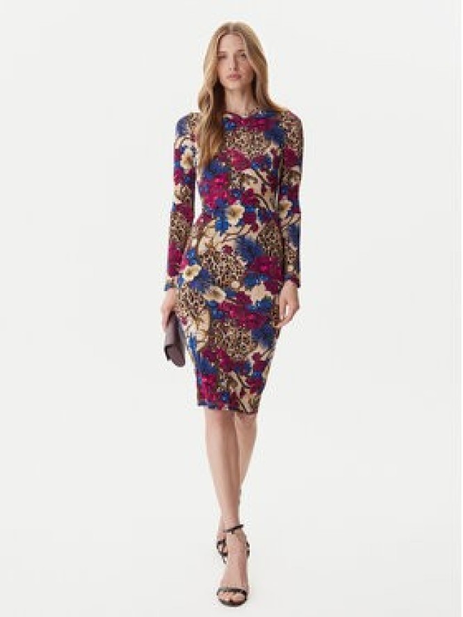 Just Cavalli Sukienka codzienna 79PAO952 JS531 Kolorowy Slim Fit