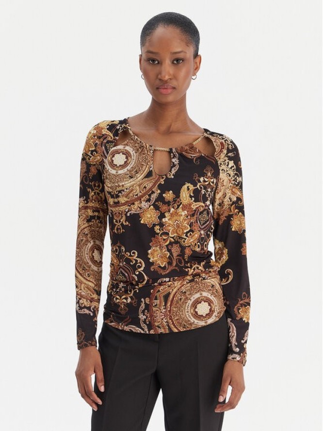 Rinascimento Bluzka CFC0020152002 Czarny Regular Fit