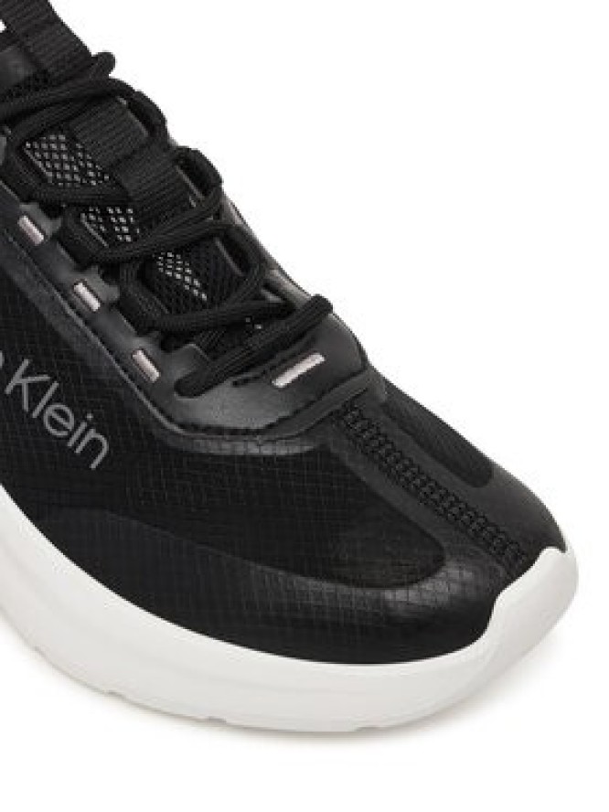 Calvin Klein Sneakersy Light Eva Run Lup Transp Ripst HW0HW02998 Czarny