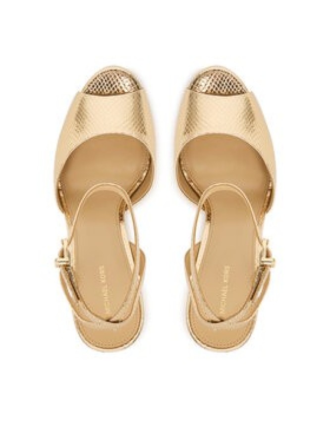 MICHAEL Michael Kors Sandały Rosie High 40S6RSHS1M Złoty