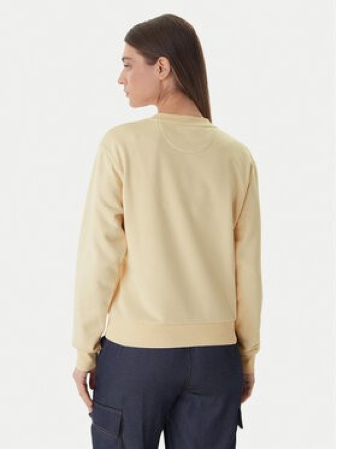Guess Bluza W6GQ09 K3183 Żółty jasny Regular Fit