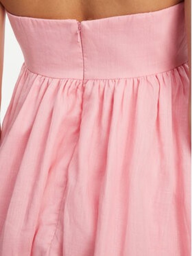 Bardot Sukienka letnia 60006DB Różowy Regular Fit