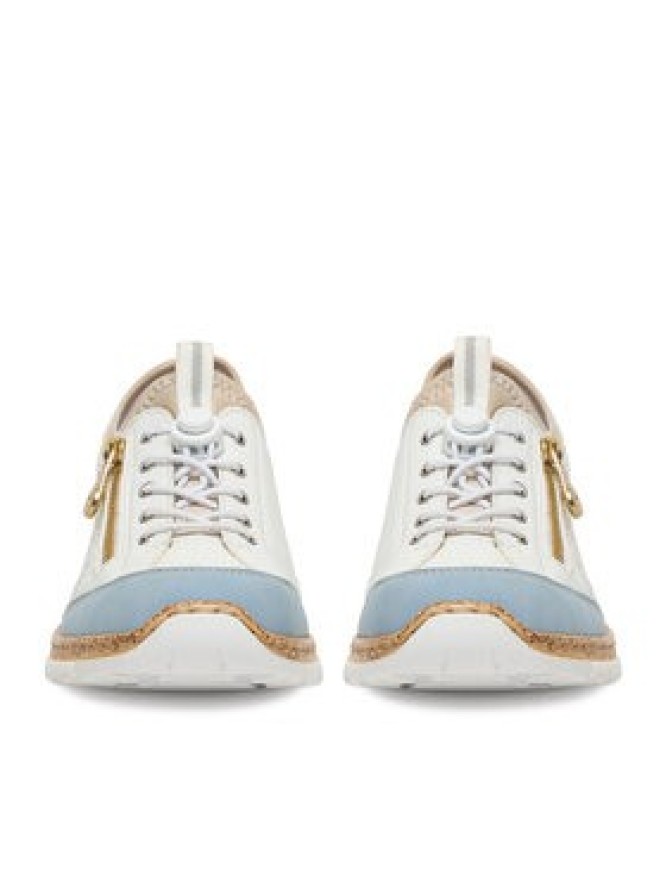 Rieker Półbuty N42K6-80 Biały