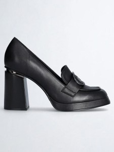 Liu Jo Skórzane czółenka w kolorze czarnym rozmiar: 40