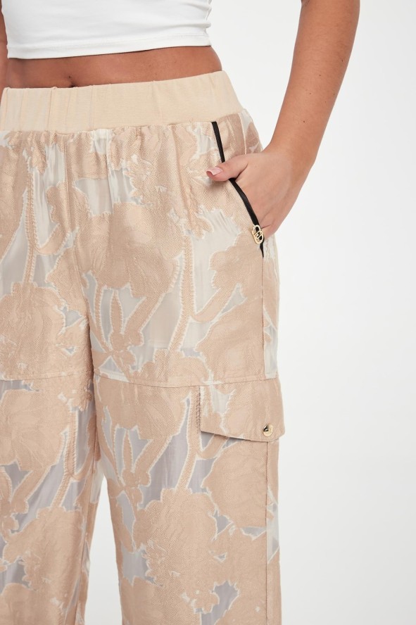 Spodnie damskie żakardowe LIU JO