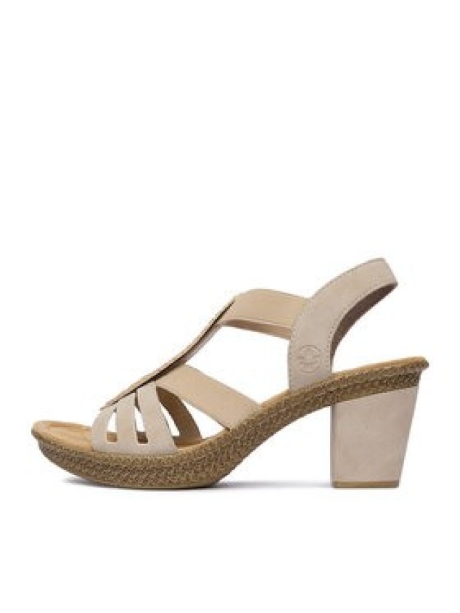 Rieker Sandały CEO-66526-62 Beżowy