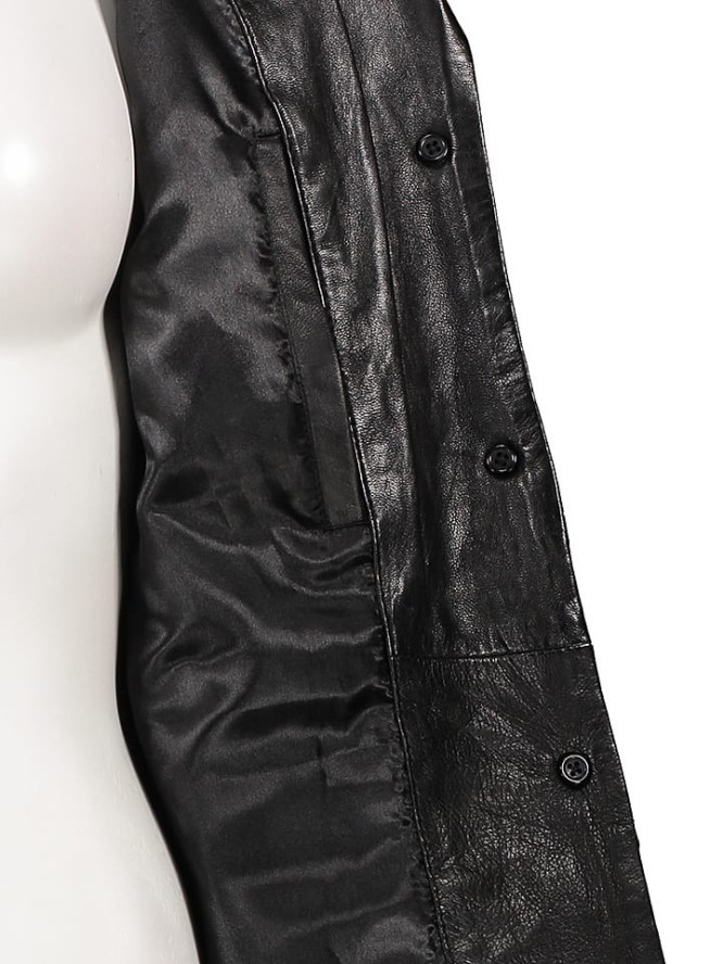 7eleven Skórzana kurtka w kolorze czarnym rozmiar: 36