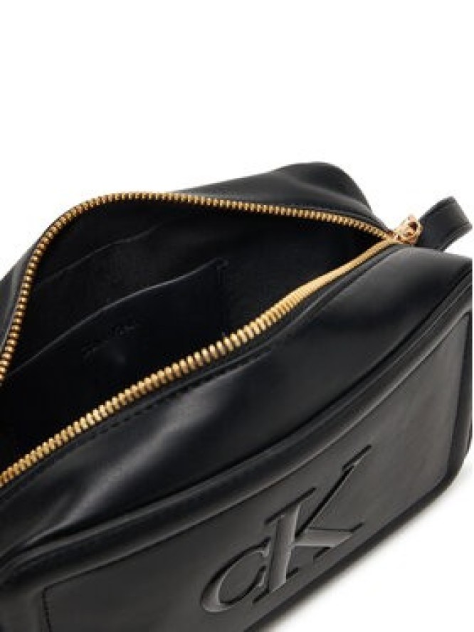 Calvin Klein Torebka Bold Ck Camera Bag LV04F3220G Czarny