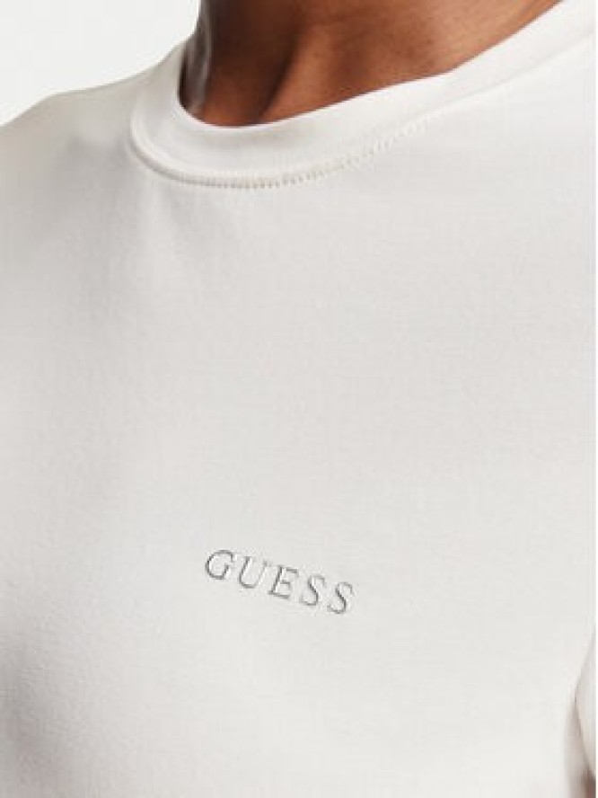 Guess T-Shirt V6RI07 J1314 Kremowy Regular Fit